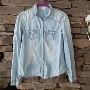 Denim shirt